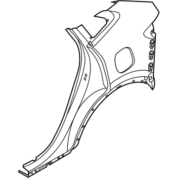 Ford LJ6Z-7827840-A Lower Section