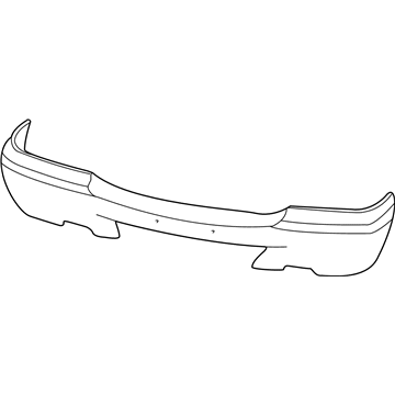 Ford XL5Z-17757-APTM Bumper