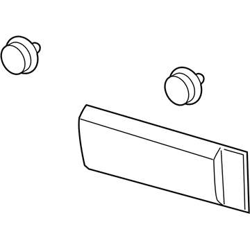 Ford KK3Z-6125532-CA Lower Molding