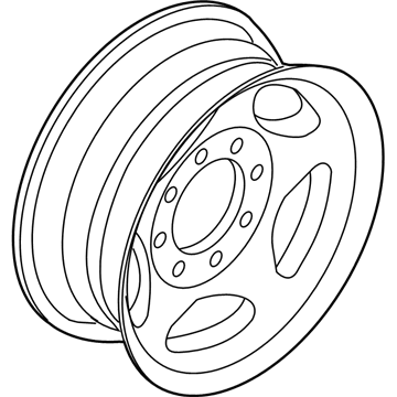 Ford BC2Z-1007-B Wheel, Alloy