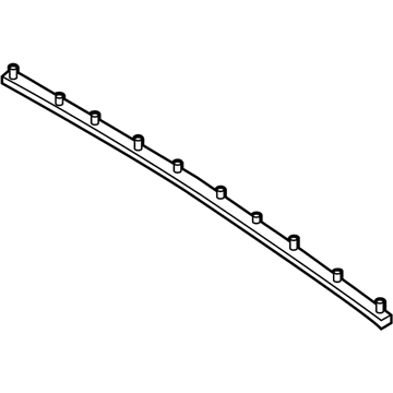 Ford 8L8Z-7802254-B Rear Seal