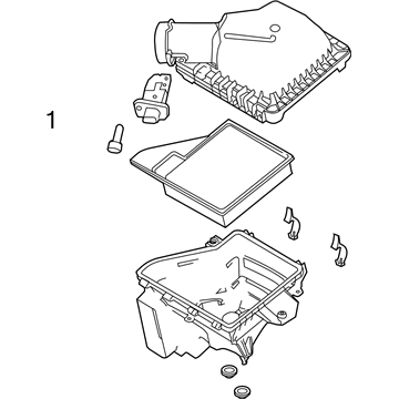 Ford BR3Z-9600-C Air Cleaner Assembly