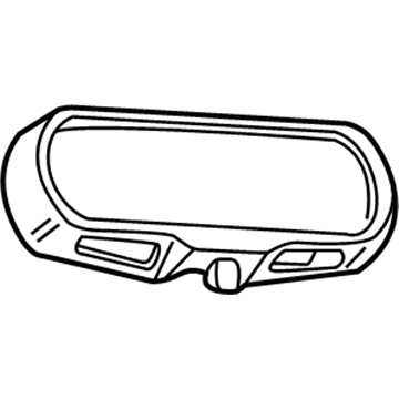 Ford 1R3Z-17700-AB Mirror Assembly - Rear View - Inner