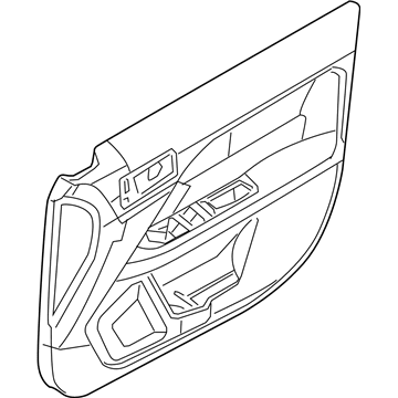 Ford 8N7Z-5423943-CC Panel Assembly - Door Trim