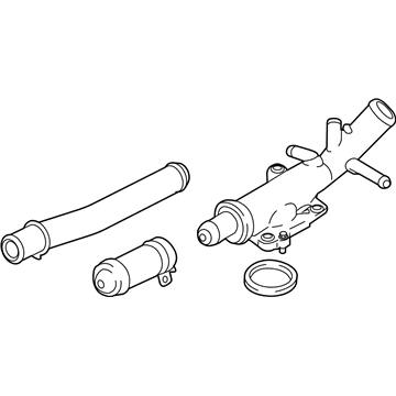 Lincoln FT4Z-8592-E Water Outlet