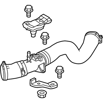 Ford F1FZ-6C640-C Inlet Duct