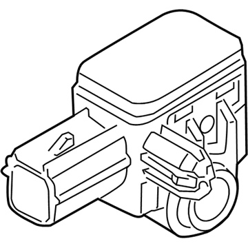 2011 Ford Transit Connect Air Bag Sensor - 8V4Z-14B004-A