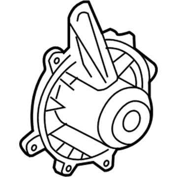 Ford 6L1Z-19805-A Motor Assembly - Blower