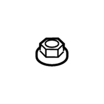 Ford -W714682-S442 Upper Trans Mount Nut