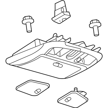 Lincoln 6H6Z-54519A70-BAA Overhead Console