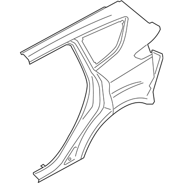 Ford GJ5Z-7827841-A Panel - Body Side - Rear