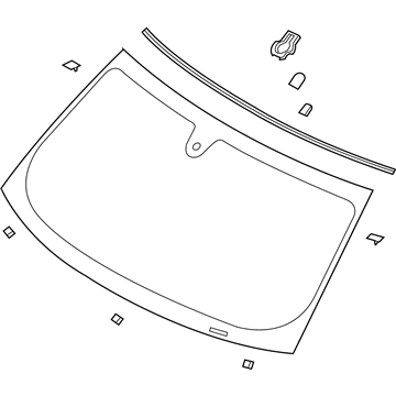 Ford Flex Windshield - 8A8Z-7403100-A