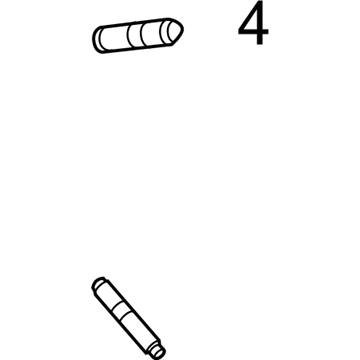 Ford -W712244-S300 Exhaust Manifold Stud