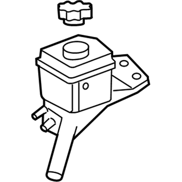 Mercury 6E5Z-3A697-AA Reservoir