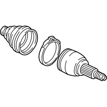 1996 Lincoln Continental Axle Shaft - F5OY3B413A