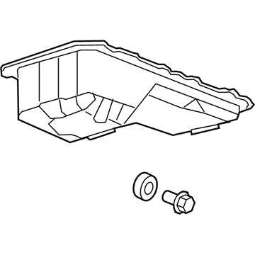 Ford 3W7Z-6675-BC Oil Pan