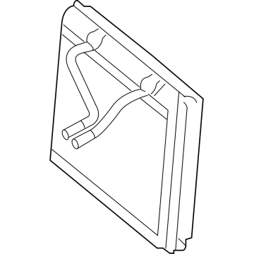 Ford 5F9Z-19860-CA Evaporator Core