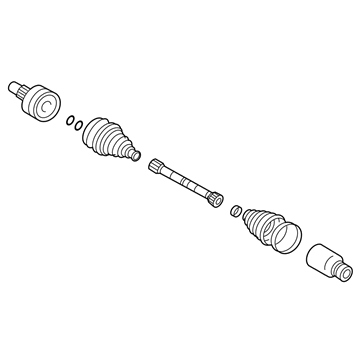 Mercury 5L8Z-3A428-DB Axle Assembly