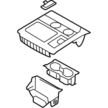 Ford NL7Z-78044D90-AA COVER - CONTROL SELECTOR LEVER