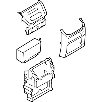 Ford JL7Z-78045E24-FA PANEL ASY - CONSOLE