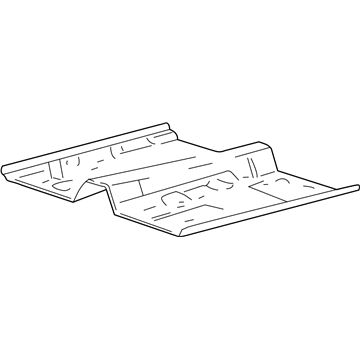 2000 Lincoln Continental Floor Pan - YF1Z-5411135-AA