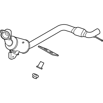 2020 Ford Mustang Catalytic Converter - JR3Z-5E212-E