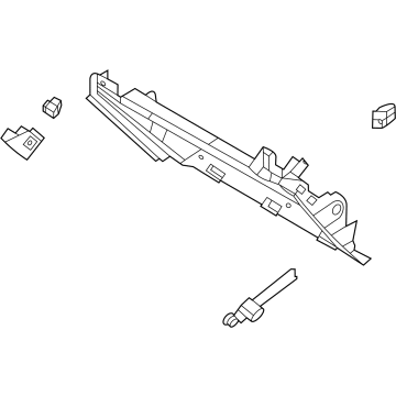 Ford M2DZ-7804338-AA Glove Box Frame