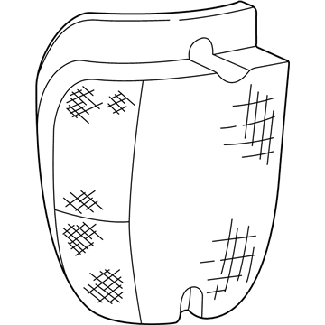 Ford F2UZ-13200-A Parking Lamp