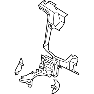 Ford DT1Z-17277A59-G REINFORCEMENT - WHEELHOUSE