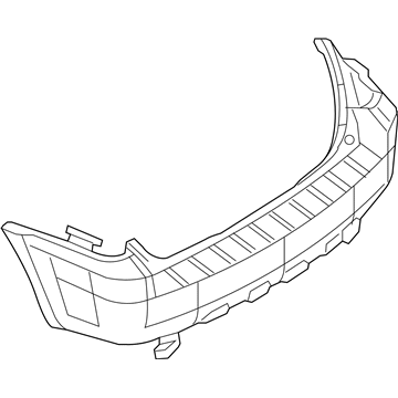 2005 Ford Escape Bumper - 5L8Z-17K835-DAA