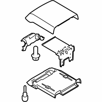 Ford KL3Z-1506024-BH Lid Assembly