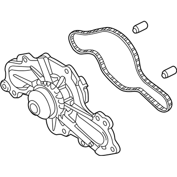 Ford DG1Z-8501-D Water Pump Assembly