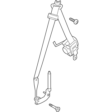 Ford FR3Z-76611B08-AB Seat Belt Assembly