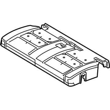 Ford 6F9Z-7463841-A Seat Cushion Pad