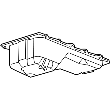 Mercury 3W7Z-6675-BC Oil Pan