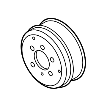 Ford JL3Z-8610-A Fan Pulley