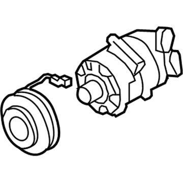 Mercury 9L8Z-19703-A Compressor Assembly