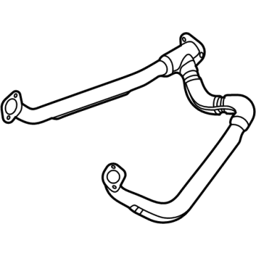 Ford 9C2Z-5246-C Exhaust Pipe