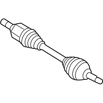 Ford 9T1Z-3B437-A Axle Assembly