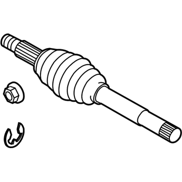 Ford 9T1Z-3B436-B Joint And Stub Shaft Assembly