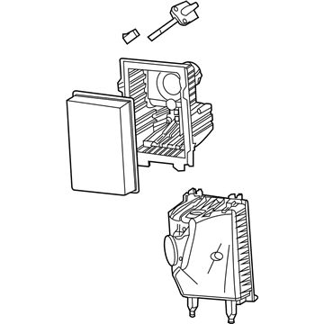 Mercury 8L8Z-9600-CA Air Cleaner