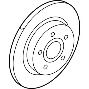 Ford G1FZ-2C026-A Brake Rotor