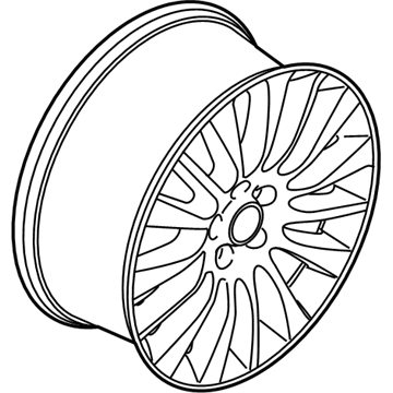 Lincoln KJ7Z-1007-E Wheel, Alloy