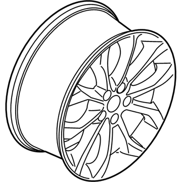 Lincoln EJ7Z-1007-F Wheel, Alloy