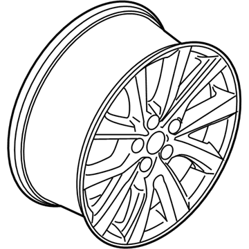 Lincoln KJ7Z-1007-B Wheel, Alloy