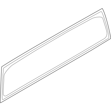 Ford NZ6Z-6042006-C Back Glass