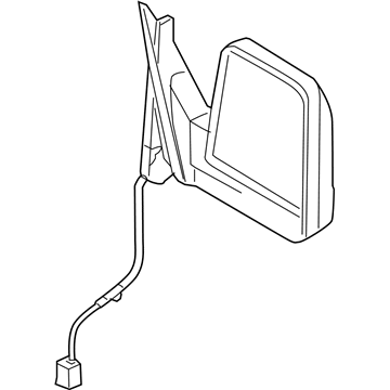 Lincoln 2C5Z-17682-BAA Mirror Assembly