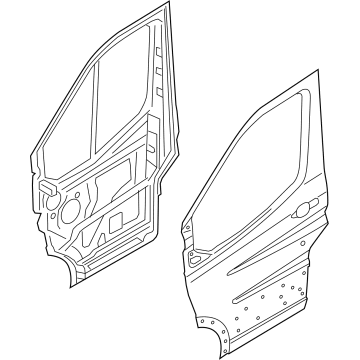 Ford CK4Z-6120124-J Door Shell