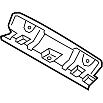 Ford G1EZ-5290-A Heat Shield Bracket