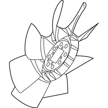 Ford BC3Z-8600-A Fan Blade